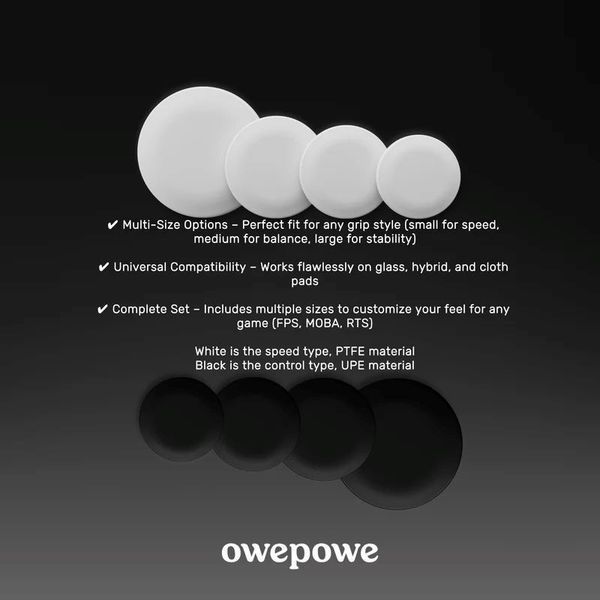 Глайди Owepowe - Eagle-Multi Size - White OWPW-EGLMLT-WT фото